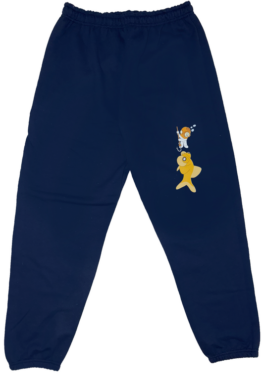 Deep Sea Turmoil Pocket Sweatpants