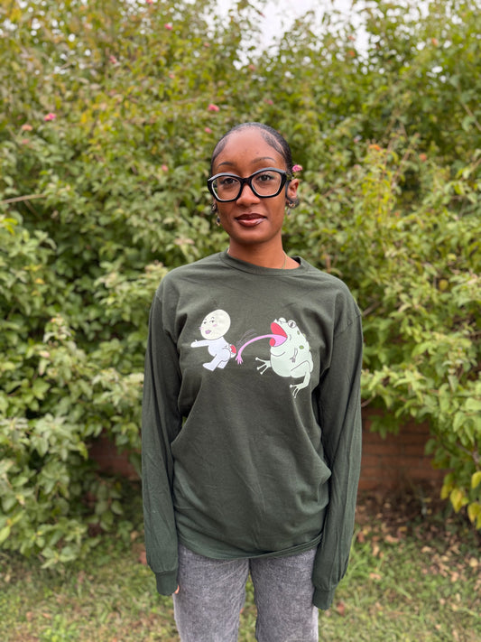 Freaky Frog Long Sleeve T-Shirt